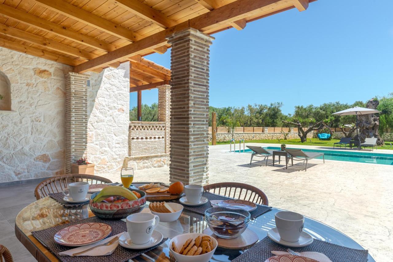 Tierra Olivo Villas Lithakia  ภายนอก รูปภาพ