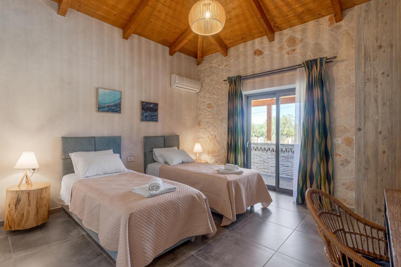 Tierra Olivo Villas Lithakia  ภายนอก รูปภาพ